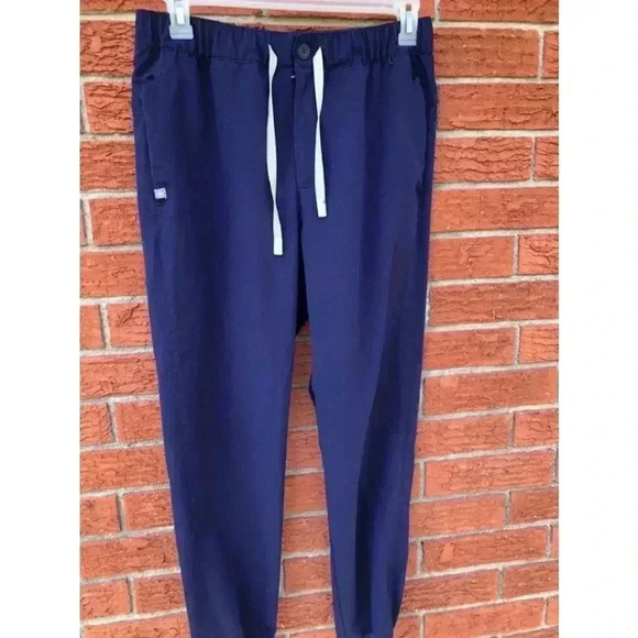 Men's FIGS Technical Collection Pants Size L Navy - Picture 1 of 2
